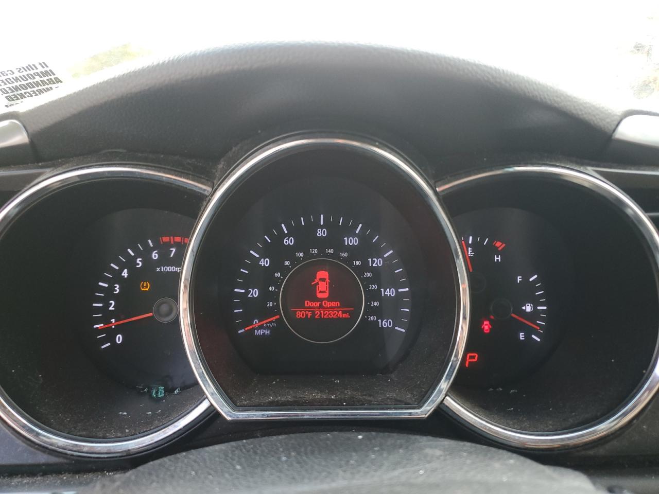 2013 Kia Optima Lx VIN: 5XXGM4A76DG137857 Lot: 81848165