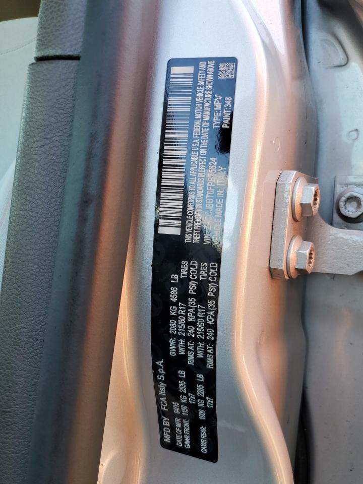 2015 Jeep Renegade Latitude VIN: ZACCJBBT0FPB7562 Lot: 80604525