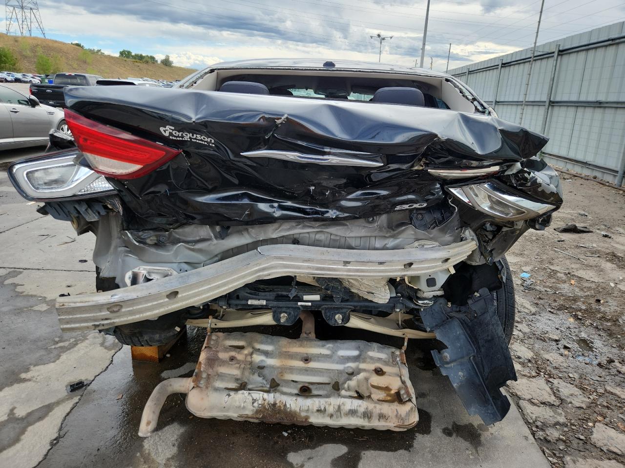 2015 Chrysler 200 Limited VIN: 1C3CCCAB8FN746346 Lot: 80070545