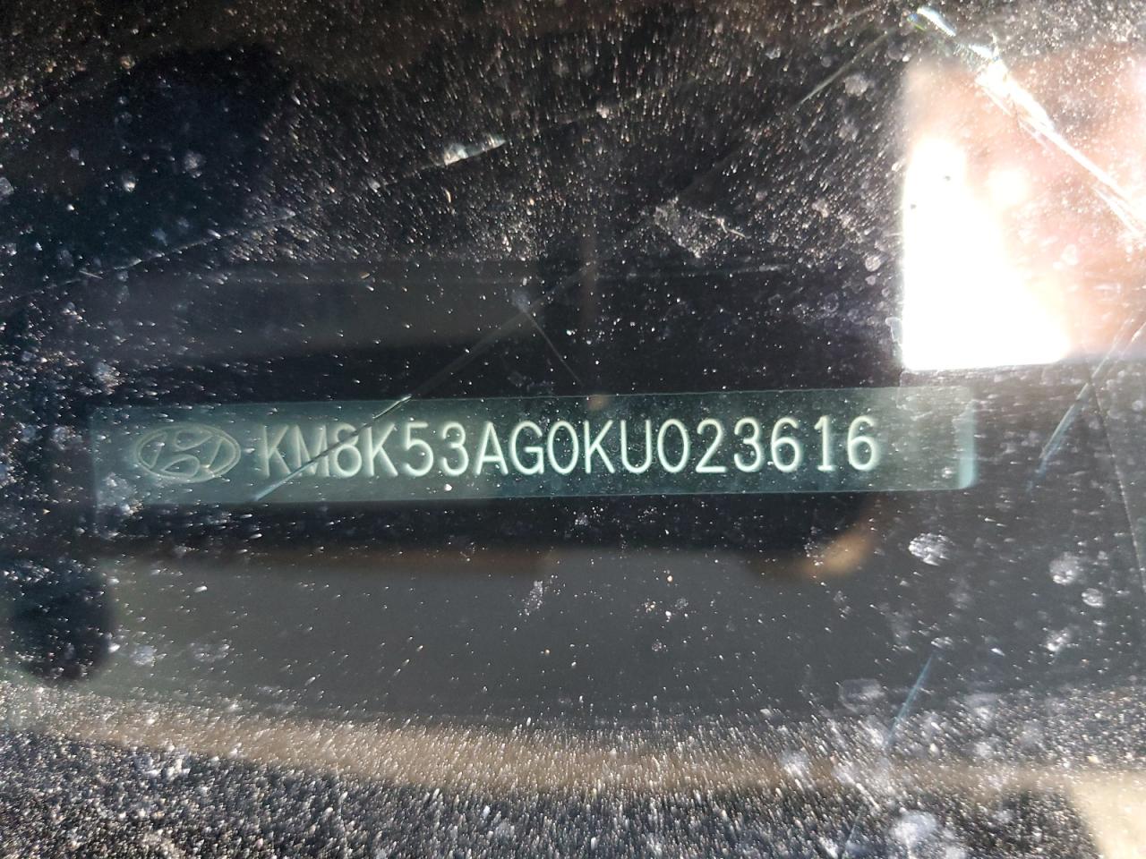 2019 Hyundai Kona Ultimate VIN: KM8K53AG0KU023616 Lot: 80827105