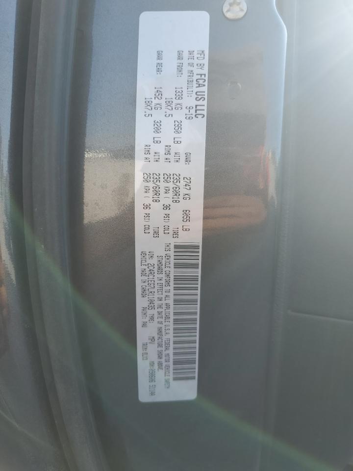 2020 Chrysler Pacifica Touring L Plus VIN: 2C4RC1EG7LR110435 Lot: 80820905