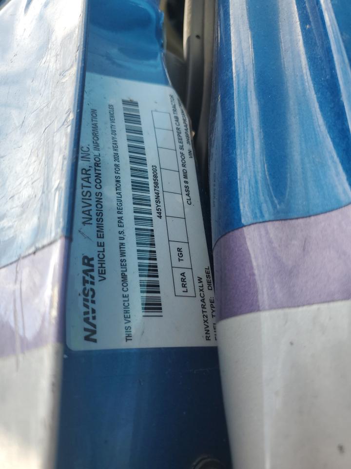 2025 International Hx520 VIN: HSPAAPR3SN475858 Lot: 80386935