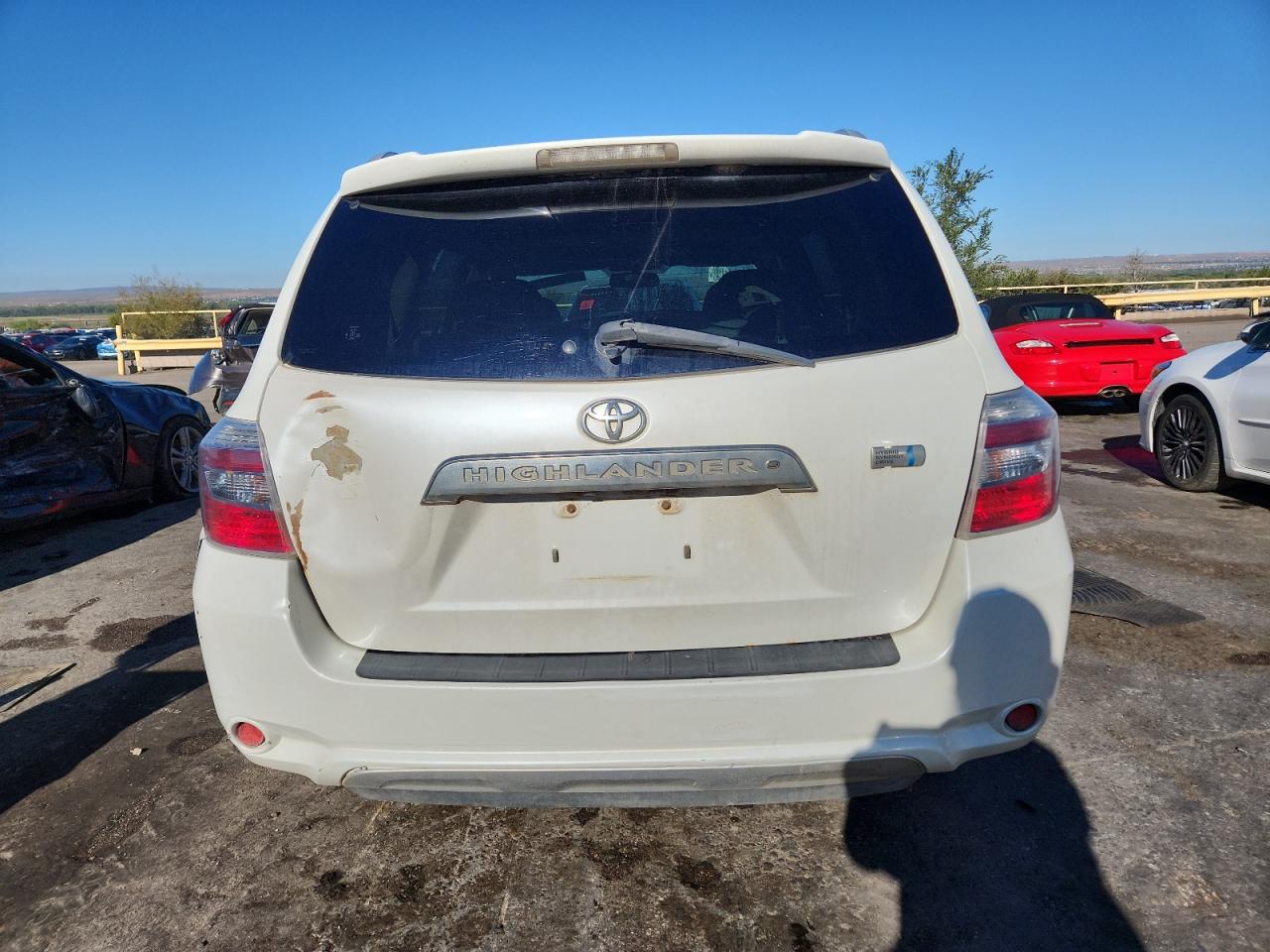 2008 Toyota Highlander Hybrid Limited VIN: JTEEW44A882025058 Lot: 84444185