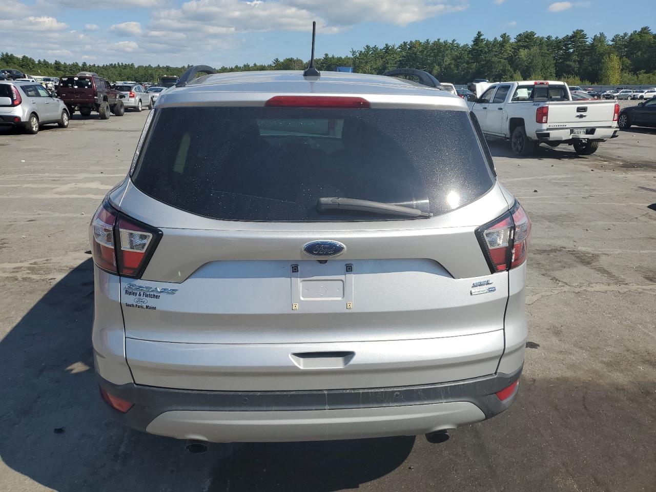 2018 Ford Escape Sel VIN: 1FMCU9HD7JUB01538 Lot: 80437355