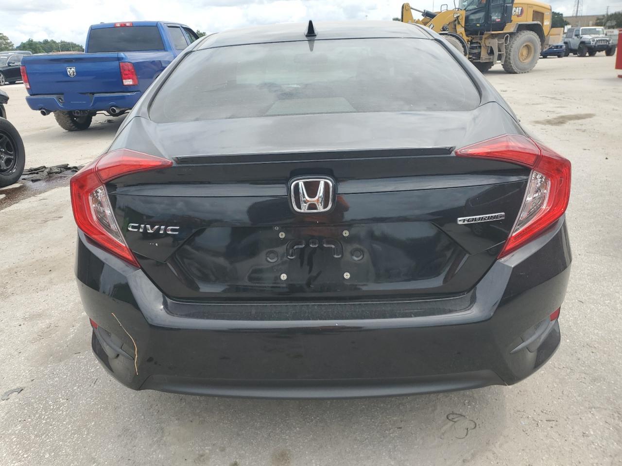2018 Honda Civic Touring VIN: JHMFC1F96JX019883 Lot: 80378205