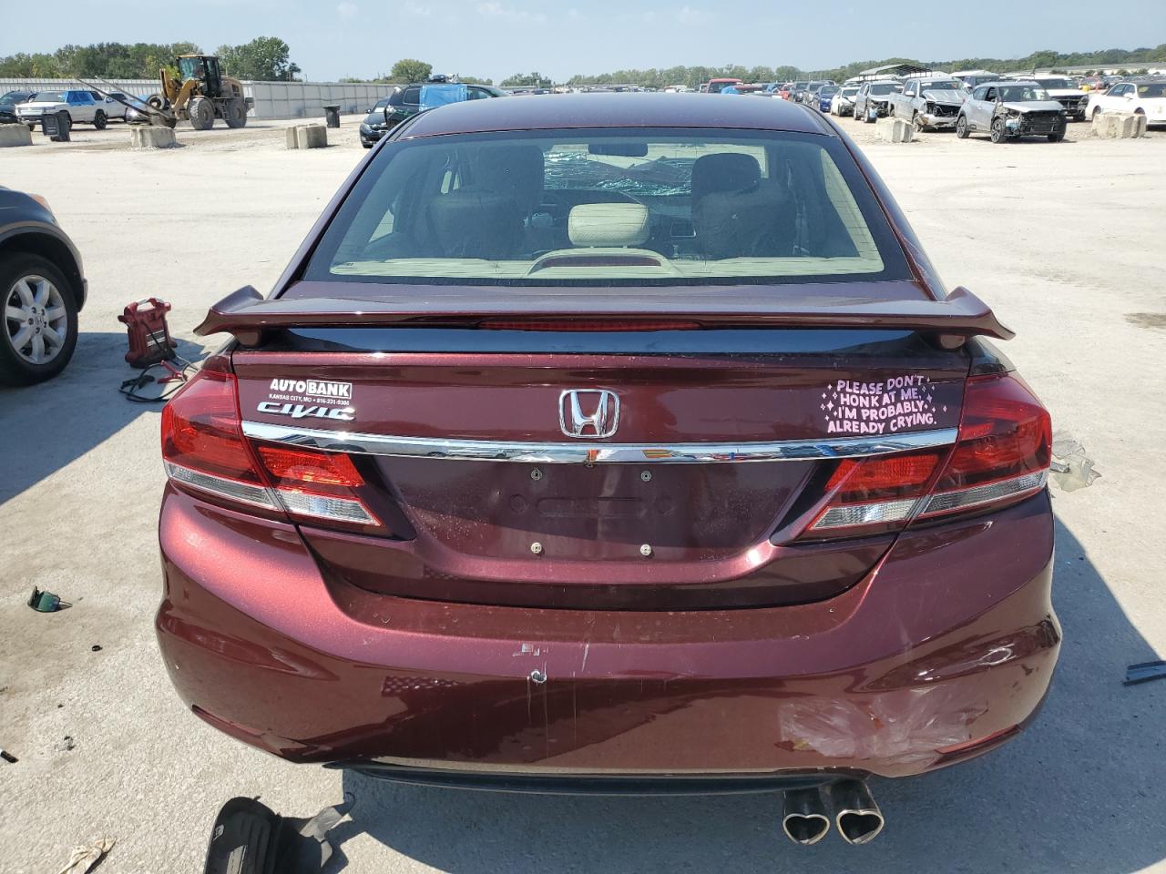 2013 Honda Civic Ex VIN: 19XFB2F87DE021518 Lot: 80388395