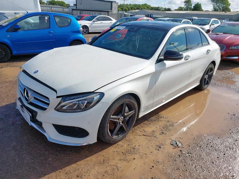 2016 MERCEDES-BENZ C300 H AMG LINE PREMIUM+  for sale at Copart WESTBURY