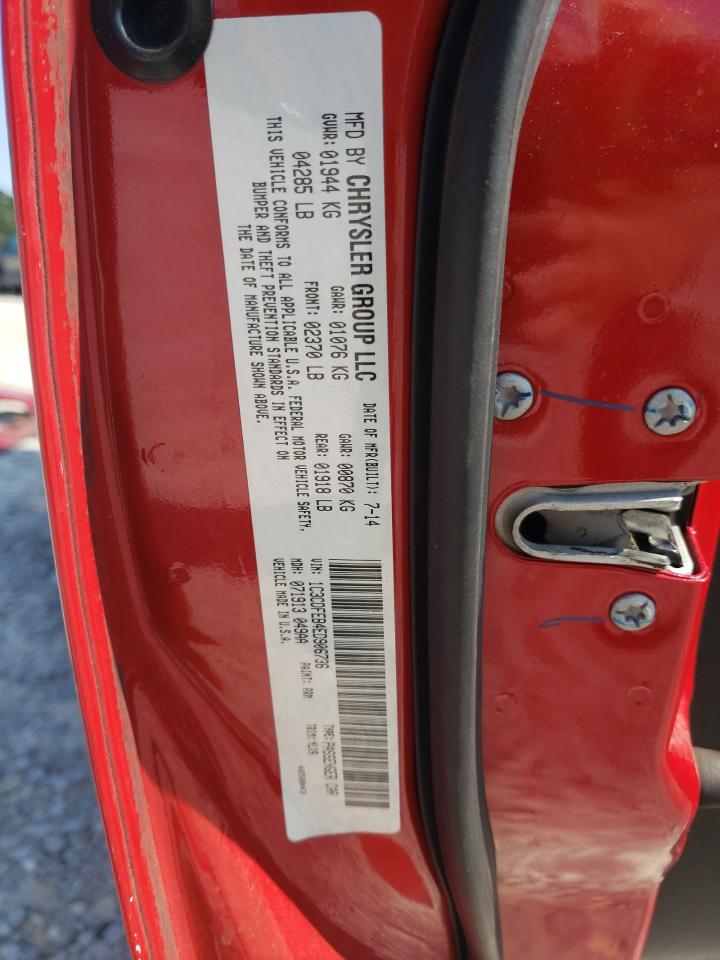 2014 Dodge Dart Gt VIN: 1C3CDFEB4ED906736 Lot: 80330525