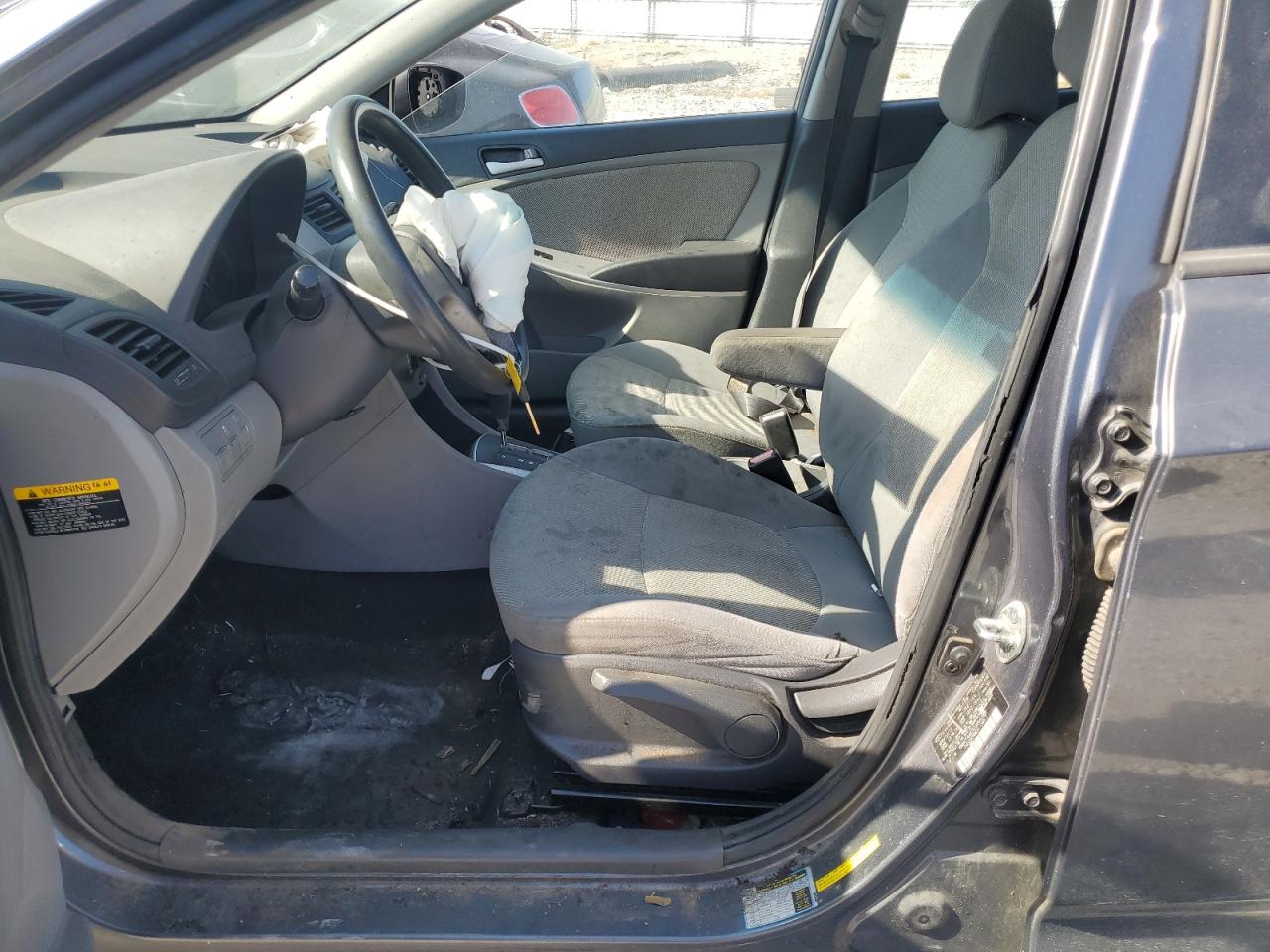 2012 Hyundai Accent Gls VIN: KMHCT4AE9CU266373 Lot: 81114415