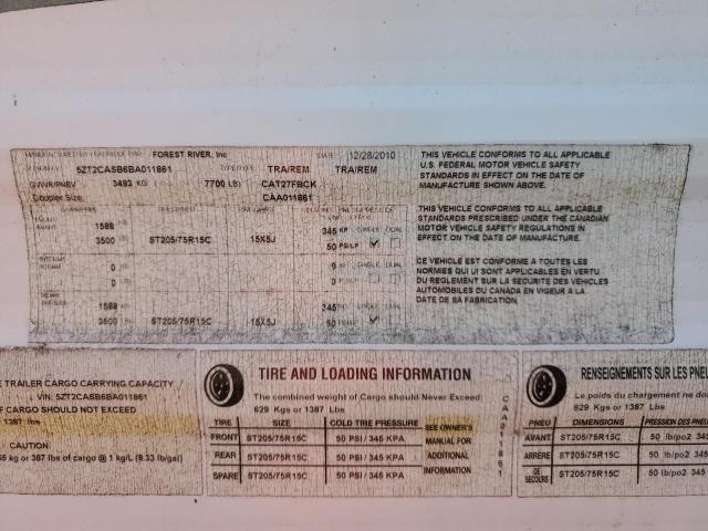 2011 COACHMEN CATALINA 30