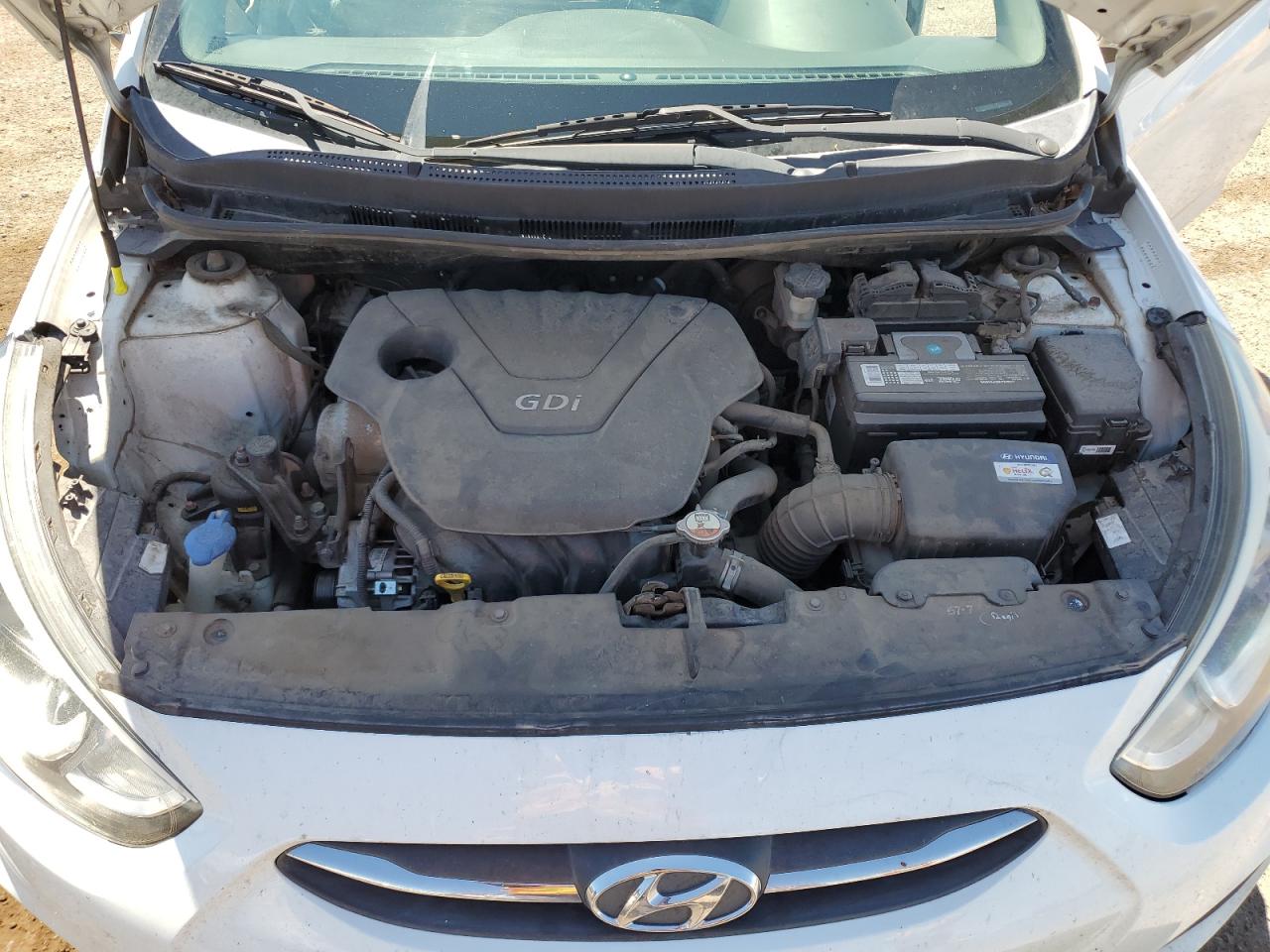 2015 Hyundai Accent Gls VIN: KMHCT4AEXFU915330 Lot: 80055765