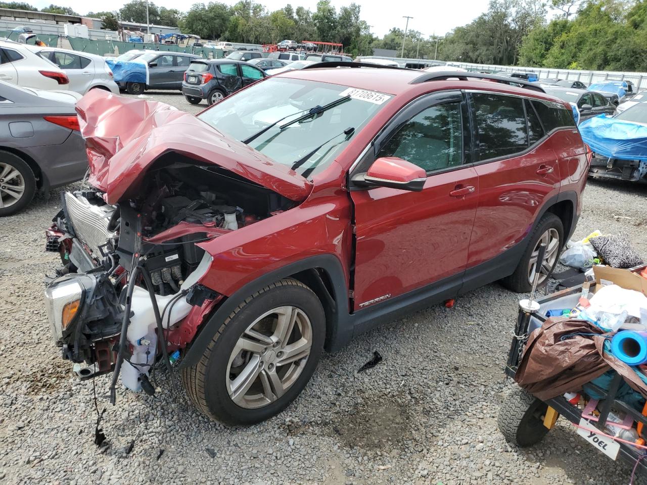 GMC TERRAIN 2018. Lot# 81708615. VIN 3GKALMEX3JL365287. Photo 1