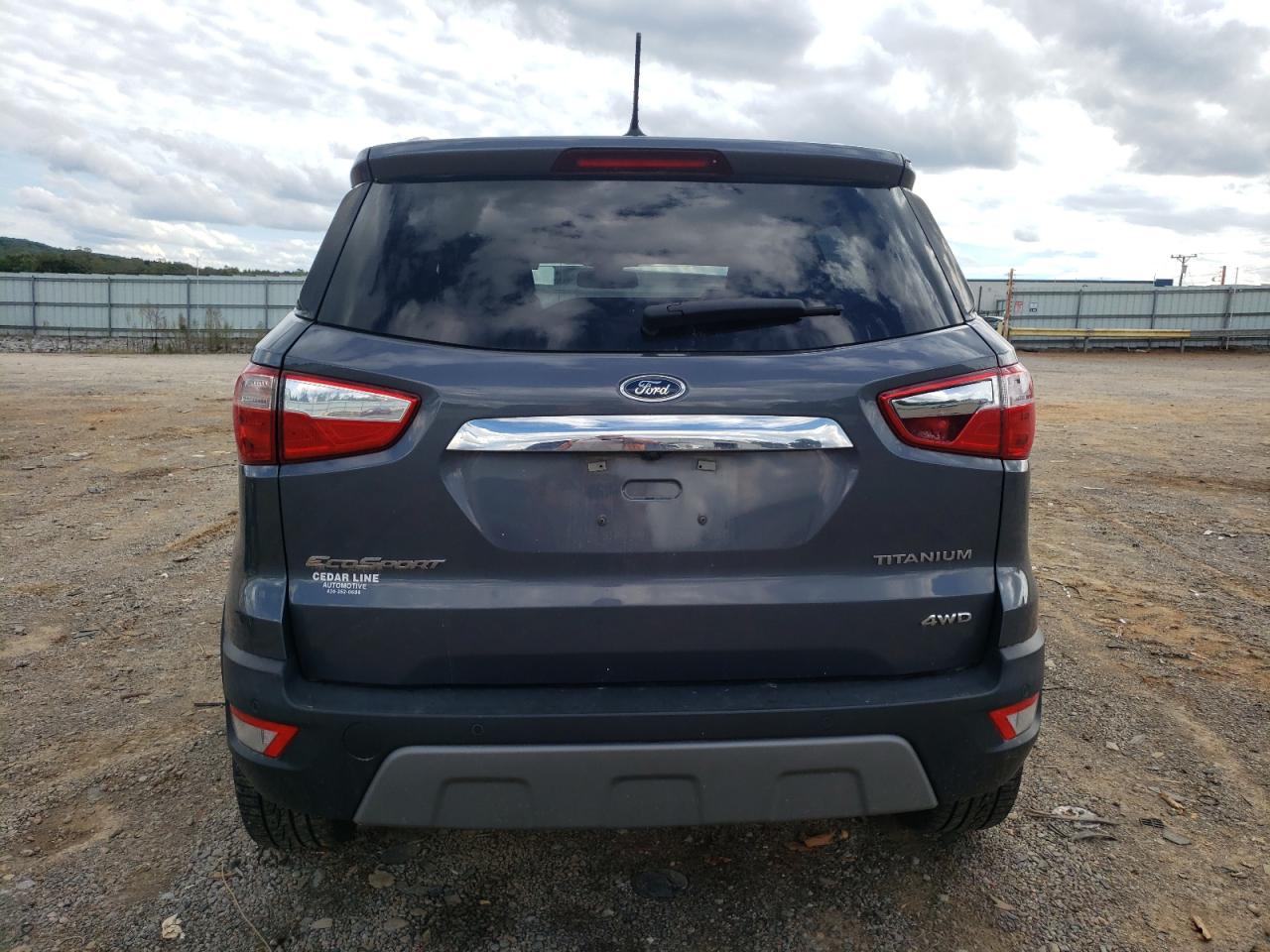 2019 Ford Ecosport Titanium VIN: MAJ6S3KL5KC279398 Lot: 81877105
