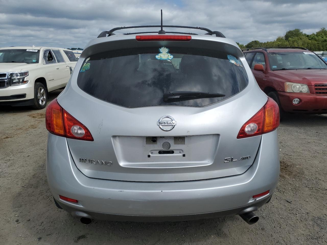 2009 Nissan Murano S VIN: JN8AZ18W99W104509 Lot: 80394365