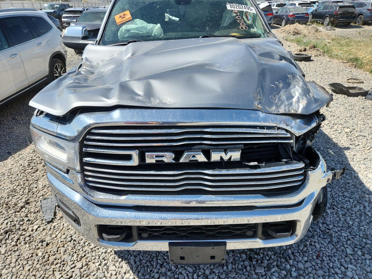 2020 Ram 2500 Laramie VIN: 3C6UR5FL6LG258939 Lot: 80202495
