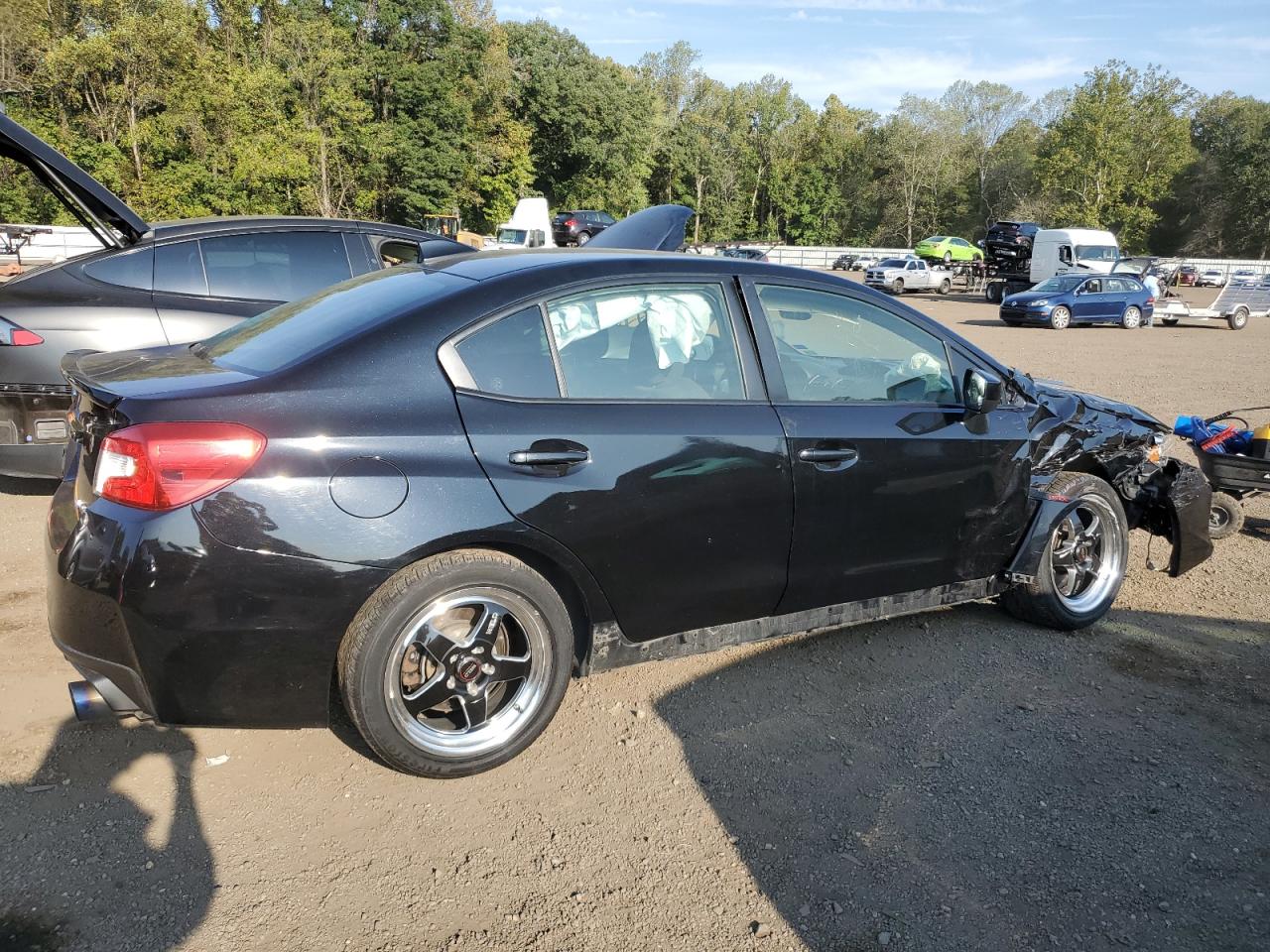 2018 Subaru Wrx black null gas JF1VA1A6XJ9805065 photo #4