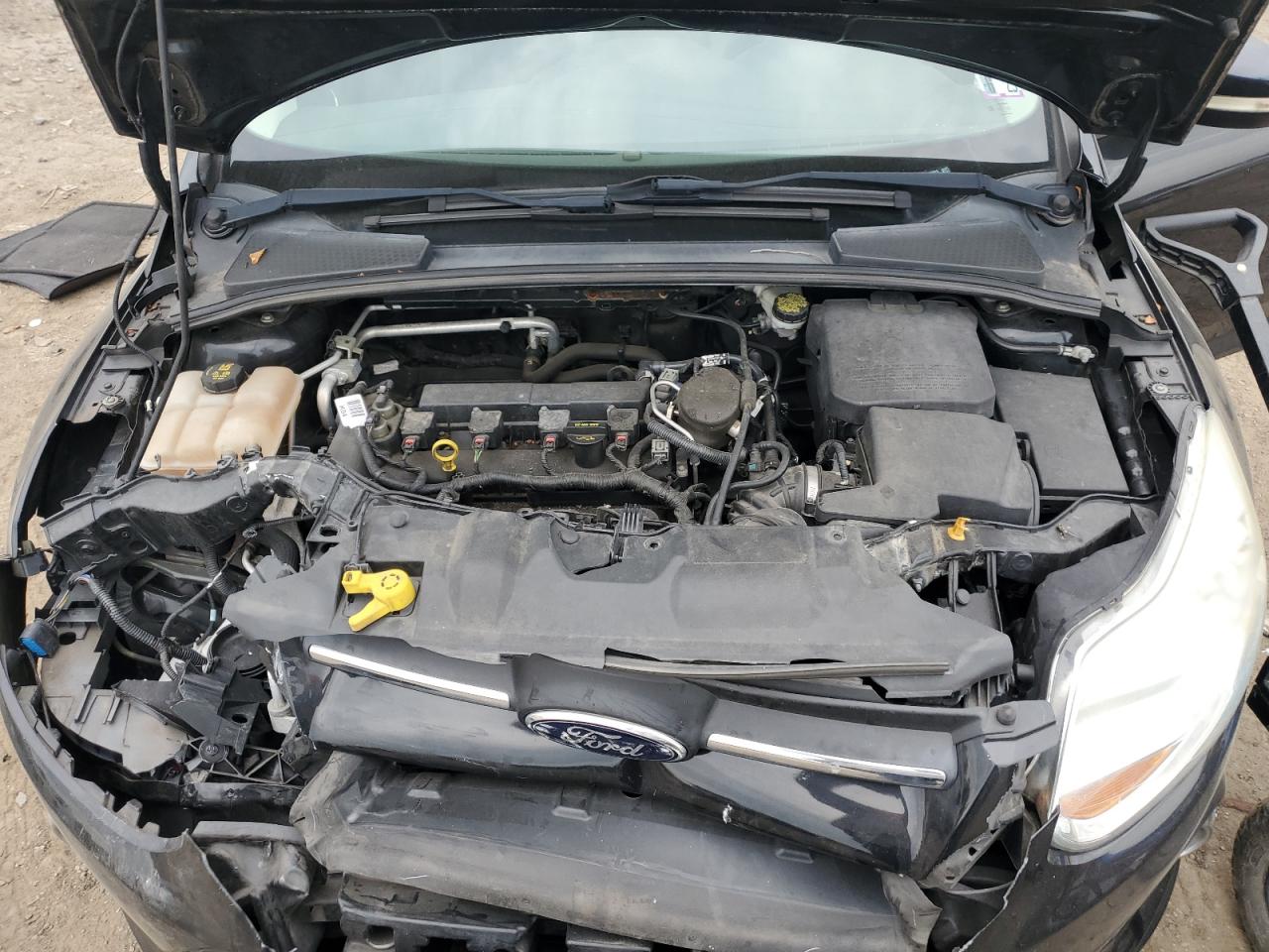 2014 Ford Focus Se VIN: 1FADP3K27EL329853 Lot: 83764455