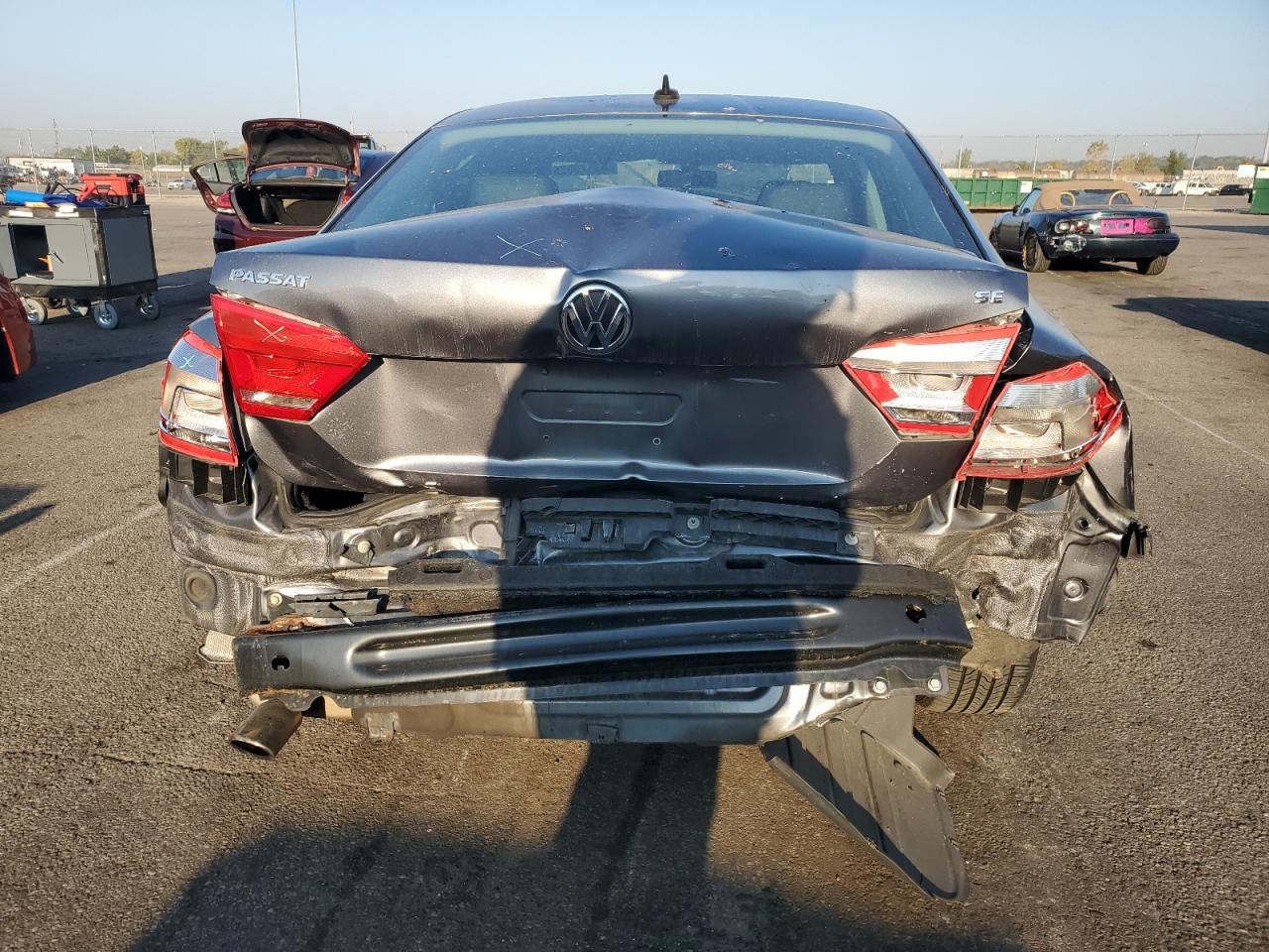 2012 Volkswagen Passat Se VIN: 1VWBP7A34CC094504 Lot: 81576665