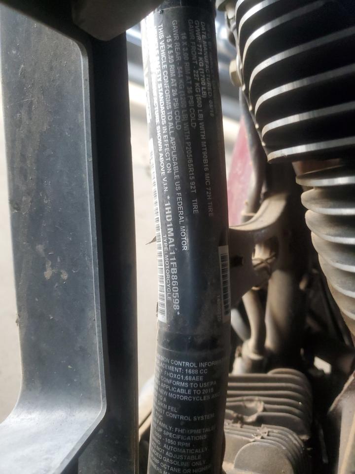 2015 Harley-Davidson Flhtcutg Tri Glide Ultra VIN: 1HD1MAL11FB860598 Lot: 71054685