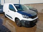 2021 PEUGEOT PARTNER PROFESSIONAL L1 B  for sale at Copart SANDY