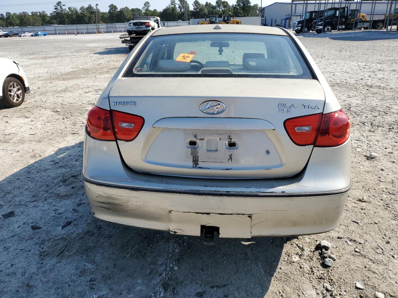 2007 Hyundai Elantra Gls VIN: KMHDU46D97U136844 Lot: 81651875