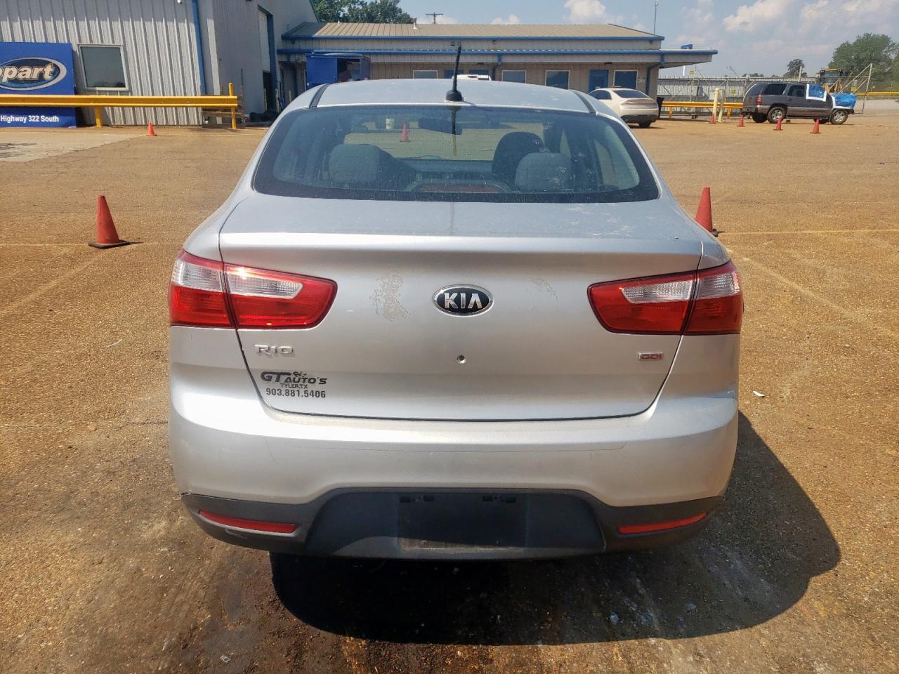 2014 Kia Rio Lx VIN: KNADM4A37E6349289 Lot: 80692345