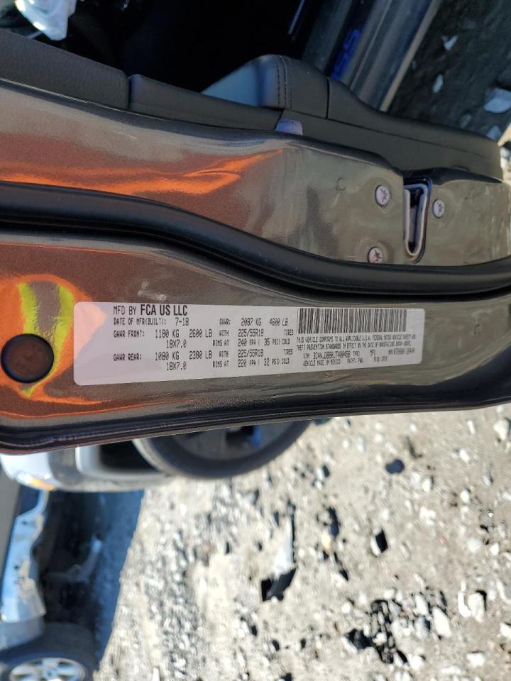 2018 Jeep Compass Latitude VIN: 3C4NJDBB0JT400458 Lot: 71794225