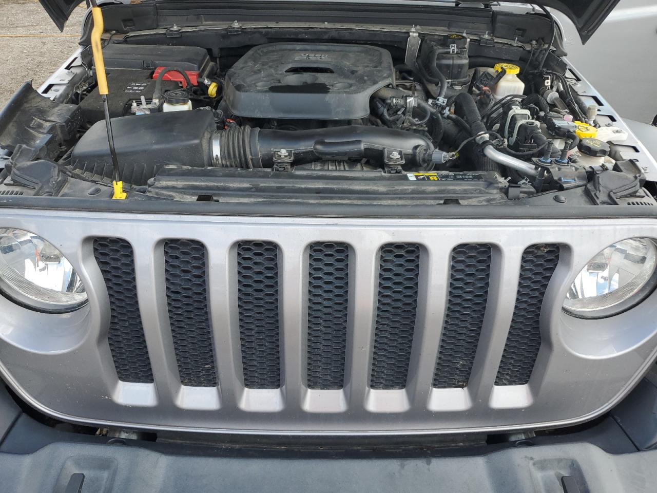 2019 Jeep Wrangler Unlimited Sport VIN: 1C4HJXDNXKW592280 Lot: 81600875