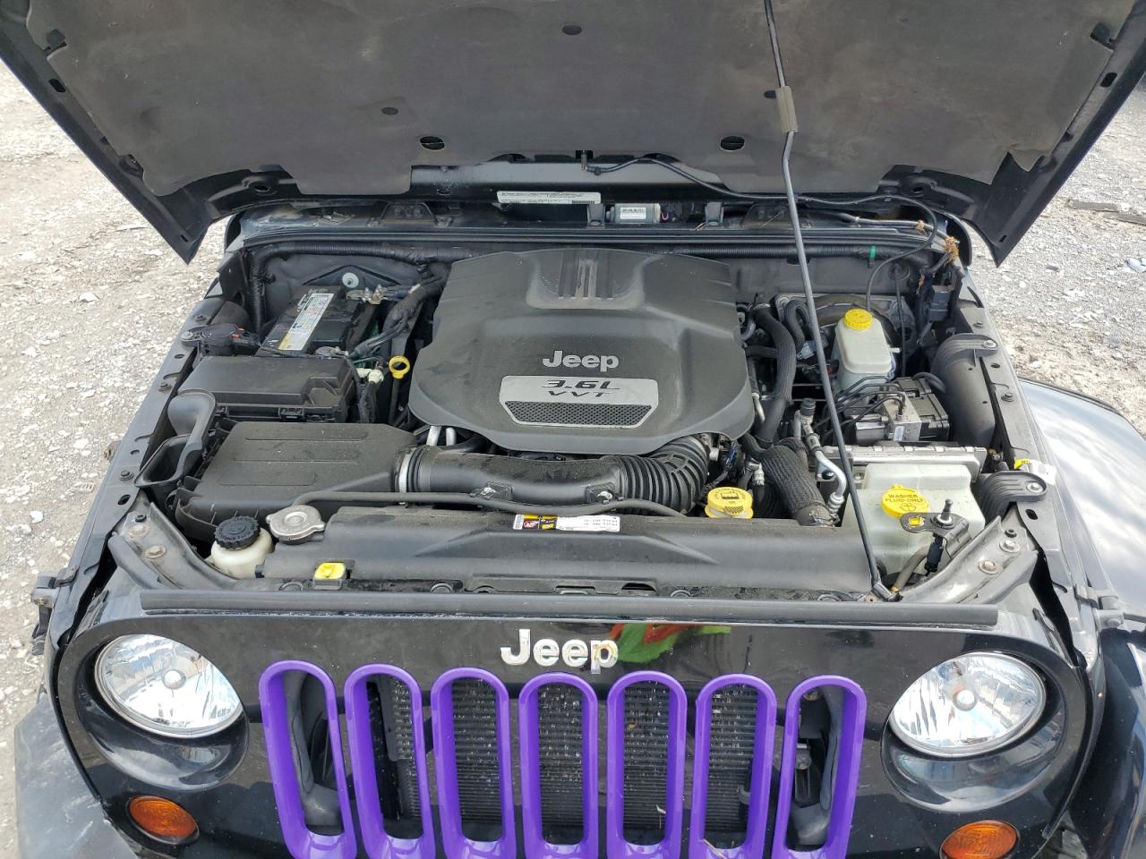 2012 Jeep Wrangler Unlimited Sahara VIN: 1C4HJWEG7CL273996 Lot: 82047145
