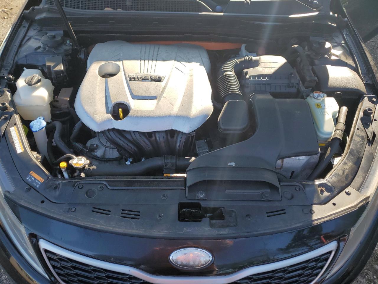 2013 Kia Optima Hybrid VIN: KNAGM4AD3D5043300 Lot: 71718375