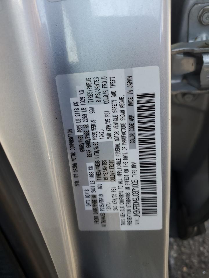 2018 Mazda Cx-5 Grand Touring VIN: JM3KFBDM9J0371005 Lot: 84292645