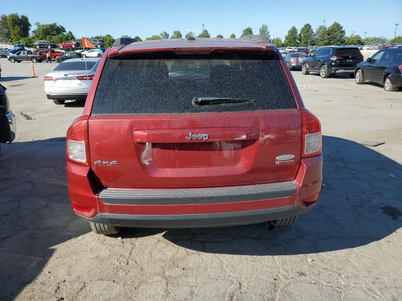 2012 Jeep Compass Latitude VIN: 1C4NJDEB1CD718142 Lot: 72014425