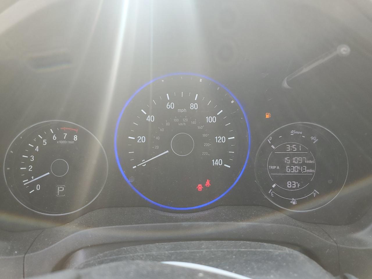 2016 Honda Hr-V Ex VIN: 3CZRU5H58GM728367 Lot: 71786425