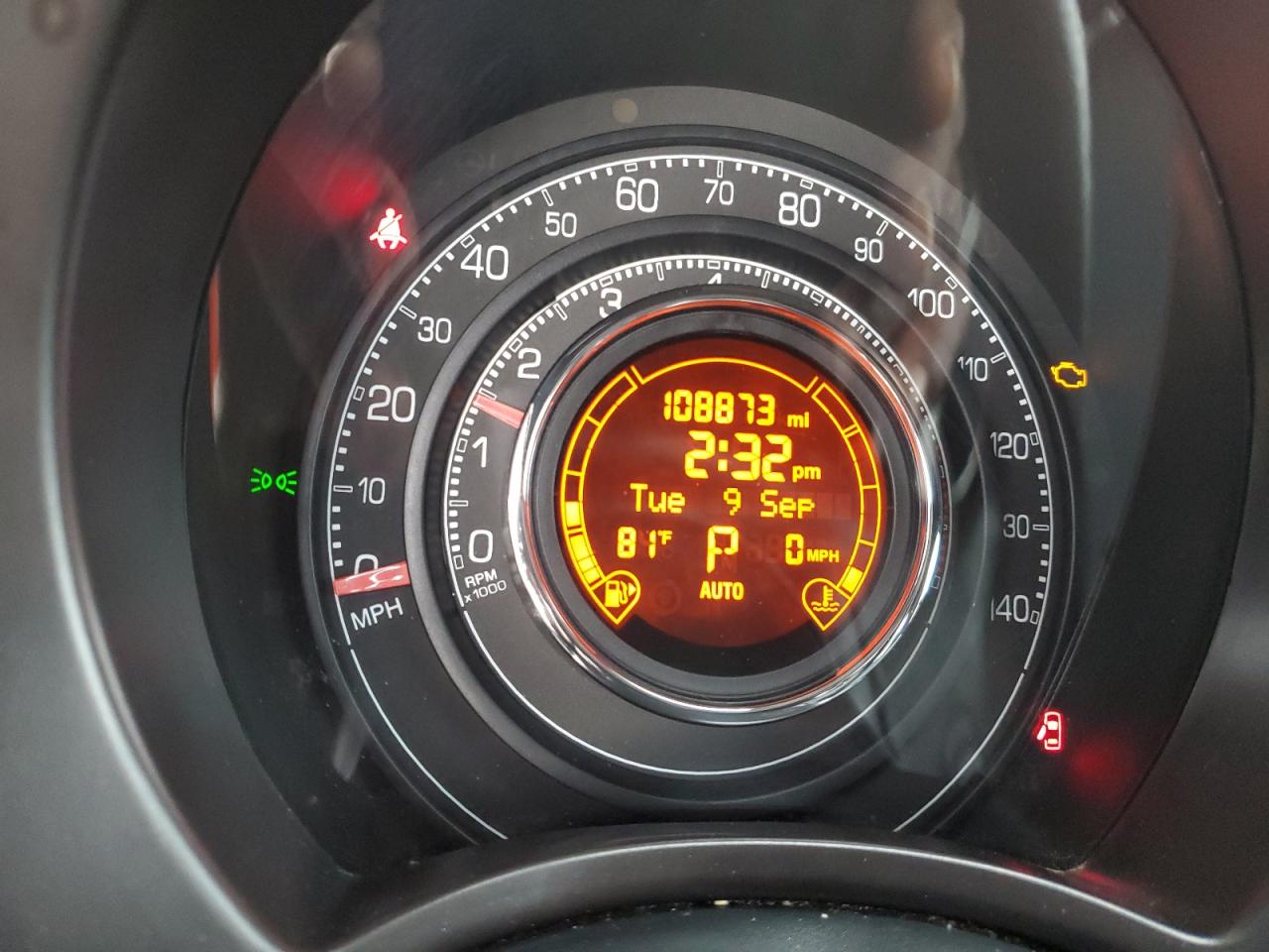 2014 Fiat 500 Sport VIN: 3C3CFFBR9ET293017 Lot: 80146515