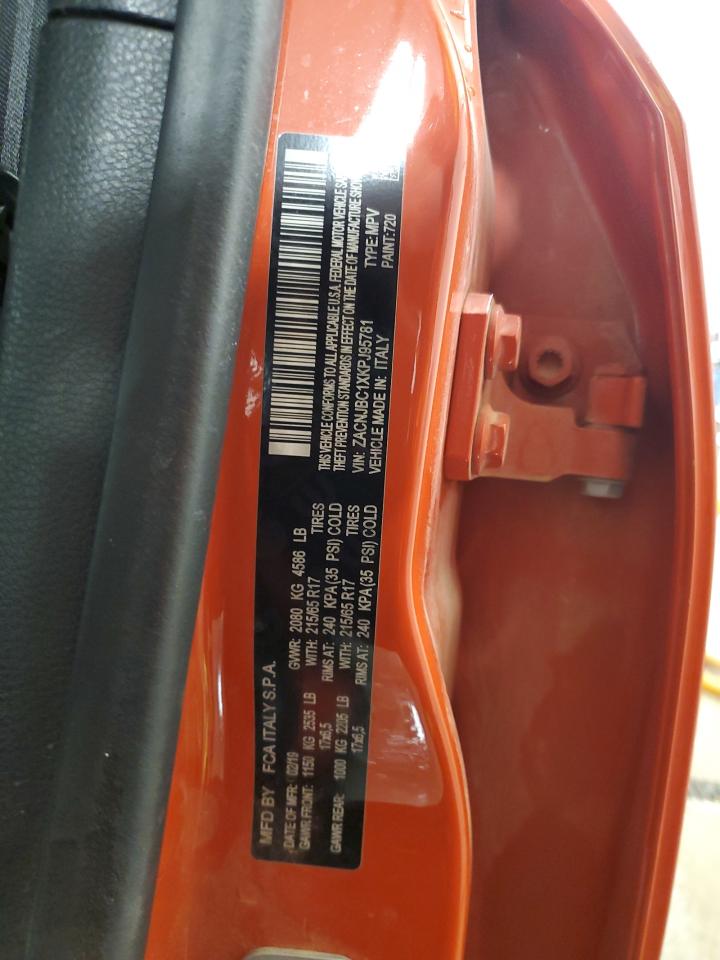 2019 Jeep Renegade Trailhawk VIN: ZACNJBC1XKPJ95781 Lot: 84234135