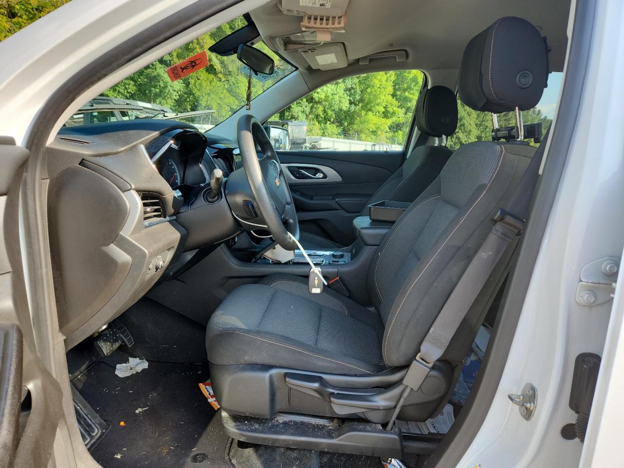 2021 Chevrolet Traverse Ls VIN: 1GNEVFKW3MJ155743 Lot: 80560905