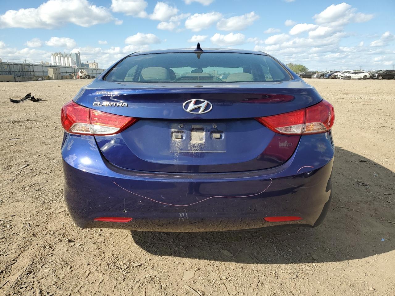 2013 Hyundai Elantra Gls VIN: 5NPDH4AEXDH293796 Lot: 71870765