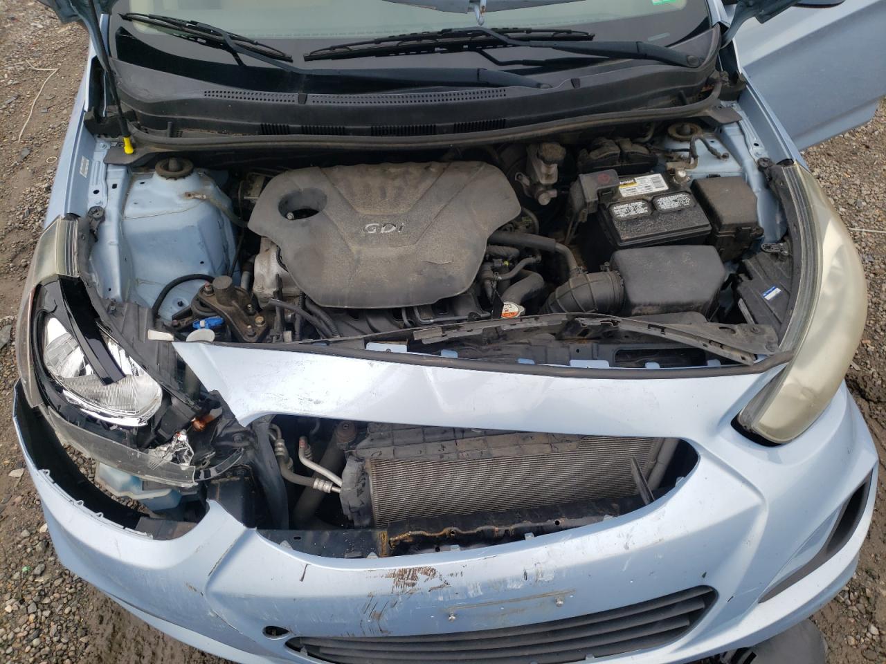 2013 Hyundai Accent Gls VIN: KMHCT4AE3DU554553 Lot: 81953555