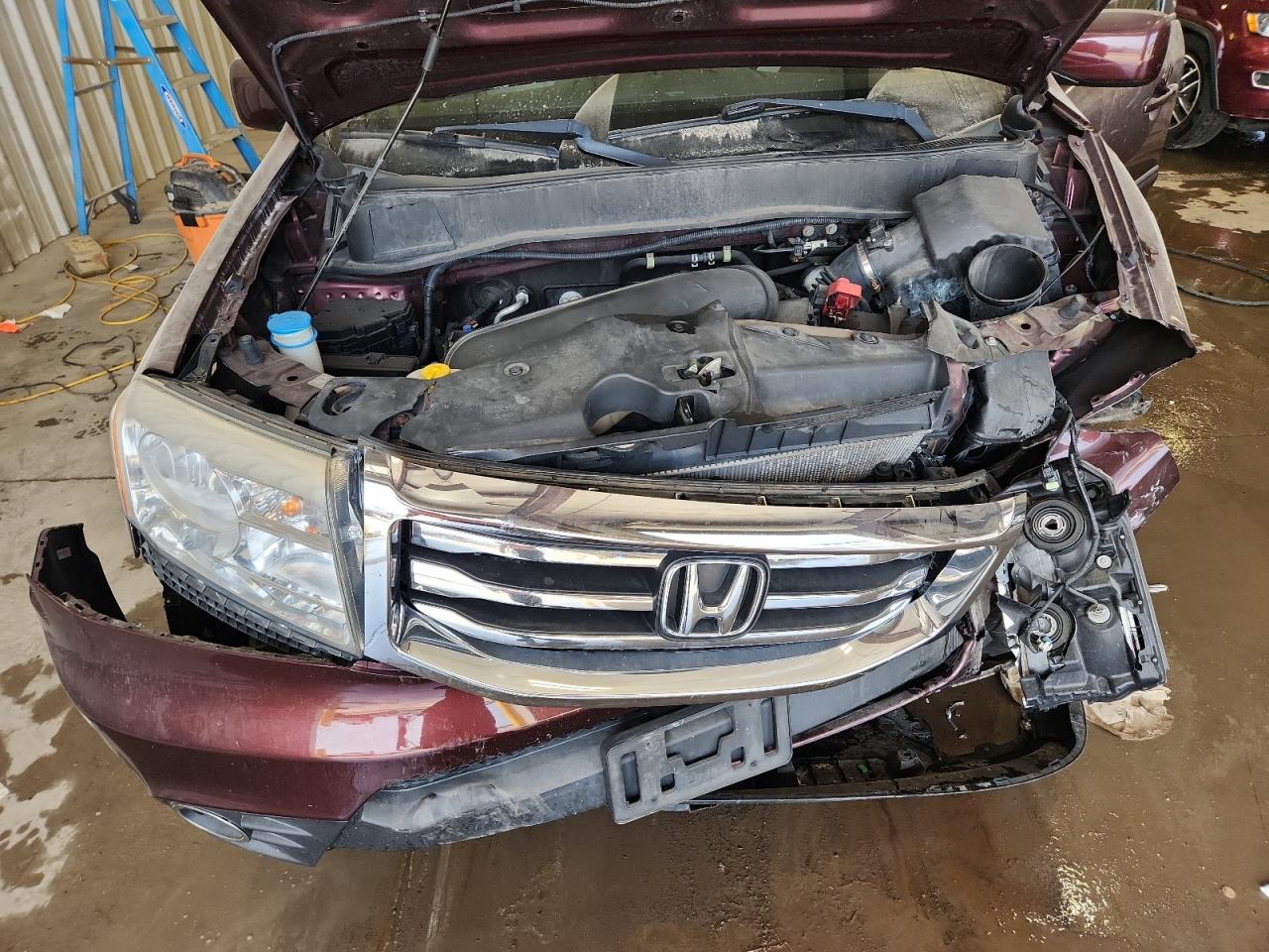 2012 Honda Pilot Exl VIN: 5FNYF4H55CB070981 Lot: 72003635