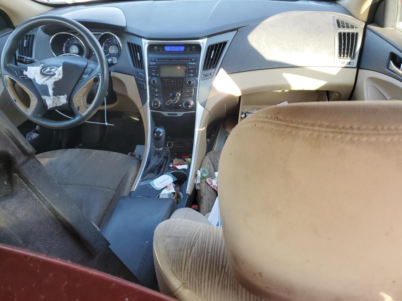 2013 Hyundai Sonata Gls VIN: 5NPEB4AC4DH581110 Lot: 81226995