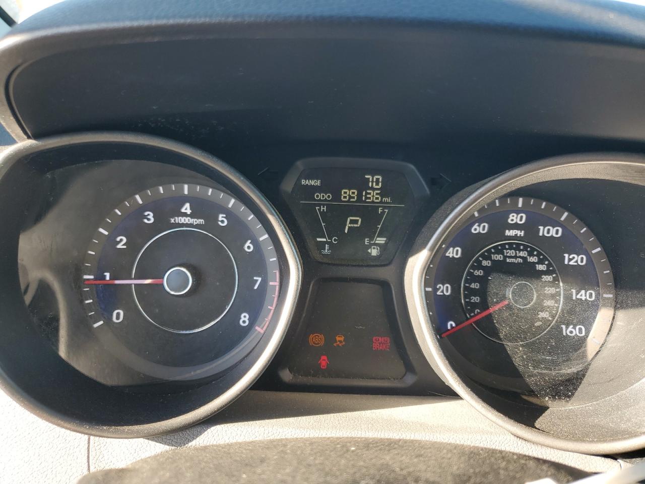 2012 Hyundai Elantra Gls VIN: 5NPDH4AE0CH067457 Lot: 83861175