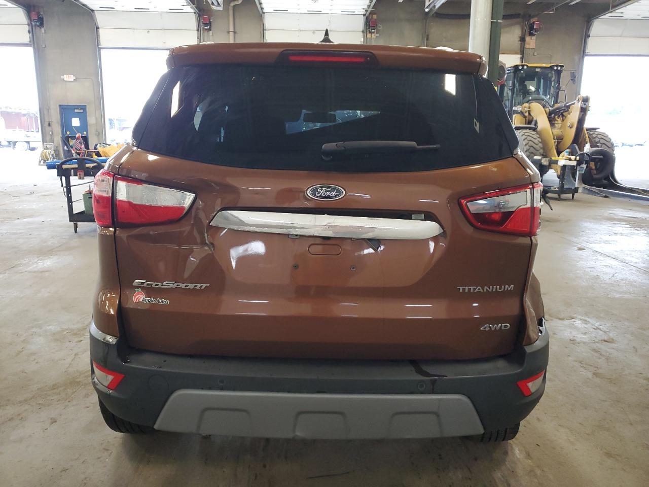 2020 Ford Ecosport Titanium VIN: MAJ6S3KL0LC312504 Lot: 70816695