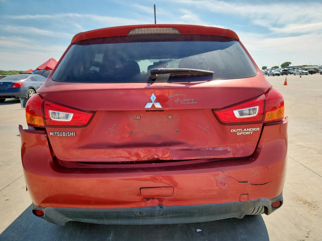 2016 Mitsubishi Outlander Sport Es VIN: JA4AP3AU7GZ049652 Lot: 81891485