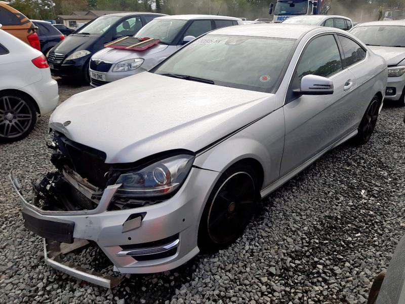 2013 MERCEDES-BENZ C180 AMG SPORT BLUEEFFI-C  for sale at Copart WOLVERHAMPTON