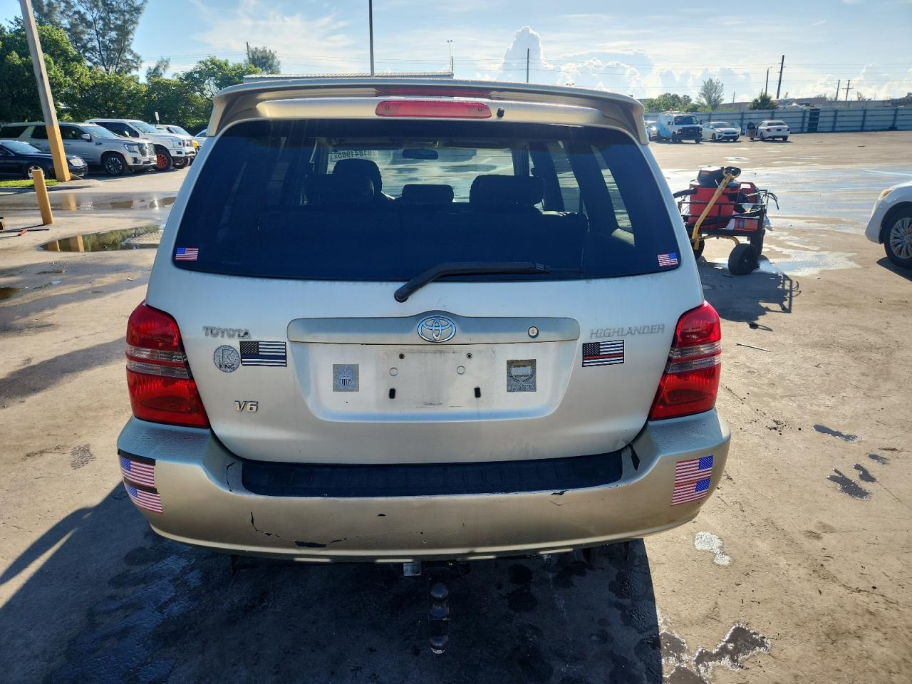 2002 Toyota Highlander Limited VIN: JTEGF21A420036191 Lot: 81841985