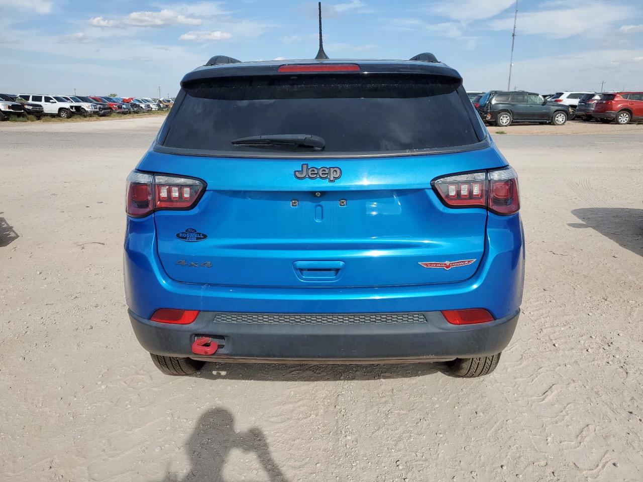 2018 Jeep Compass Trailhawk VIN: 3C4NJDDB8JT255554 Lot: 71521945