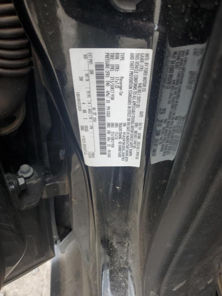 2014 Ford Focus Se VIN: 1FADP3K20EL309783 Lot: 82097205