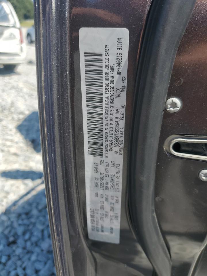 2016 Ram 1500 Rebel VIN: 1C6RR6YT7GS306410 Lot: 80060455