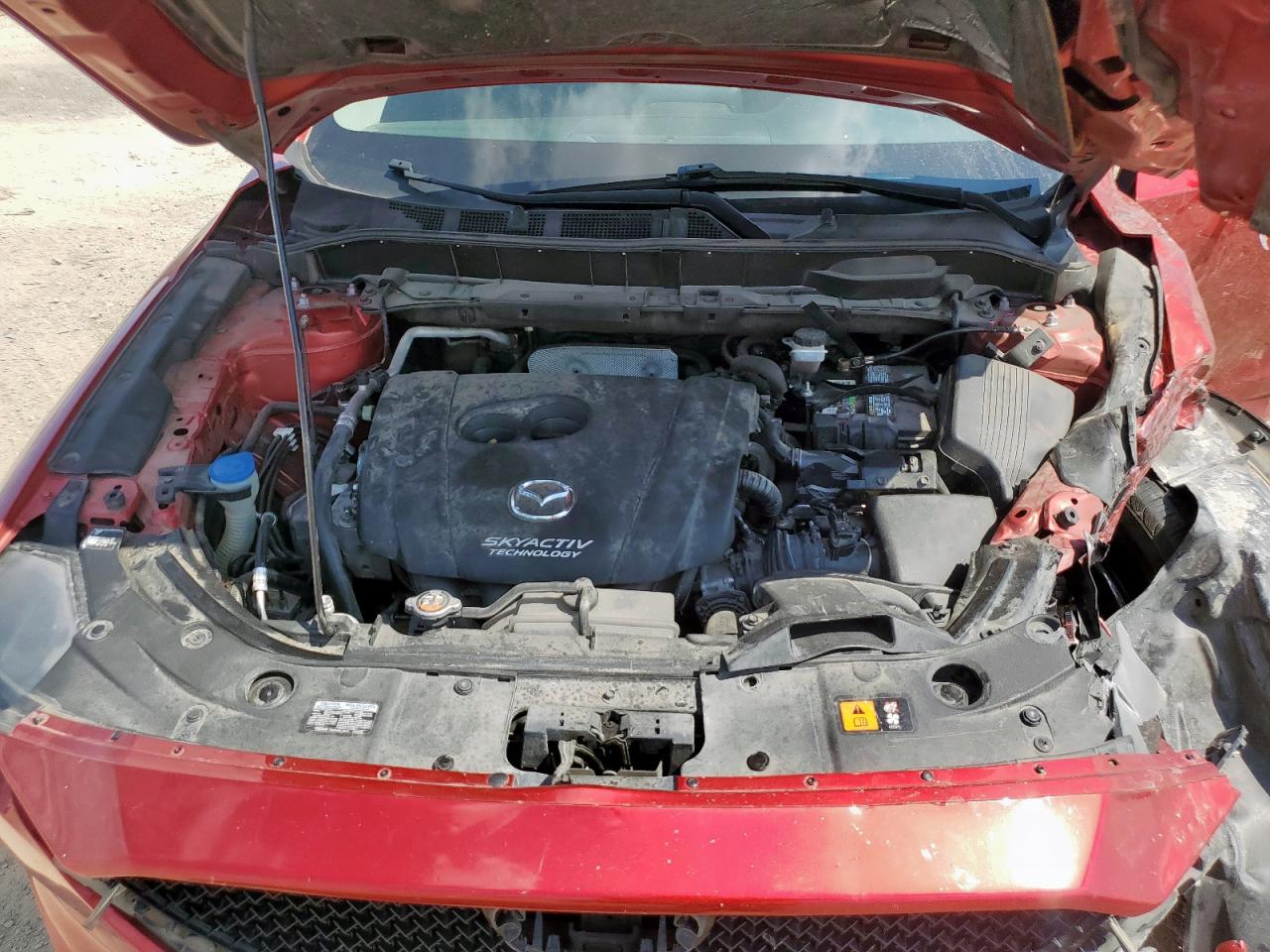 2017 Mazda Cx-5 Touring VIN: JM3KFACL7H0207636 Lot: 80804175