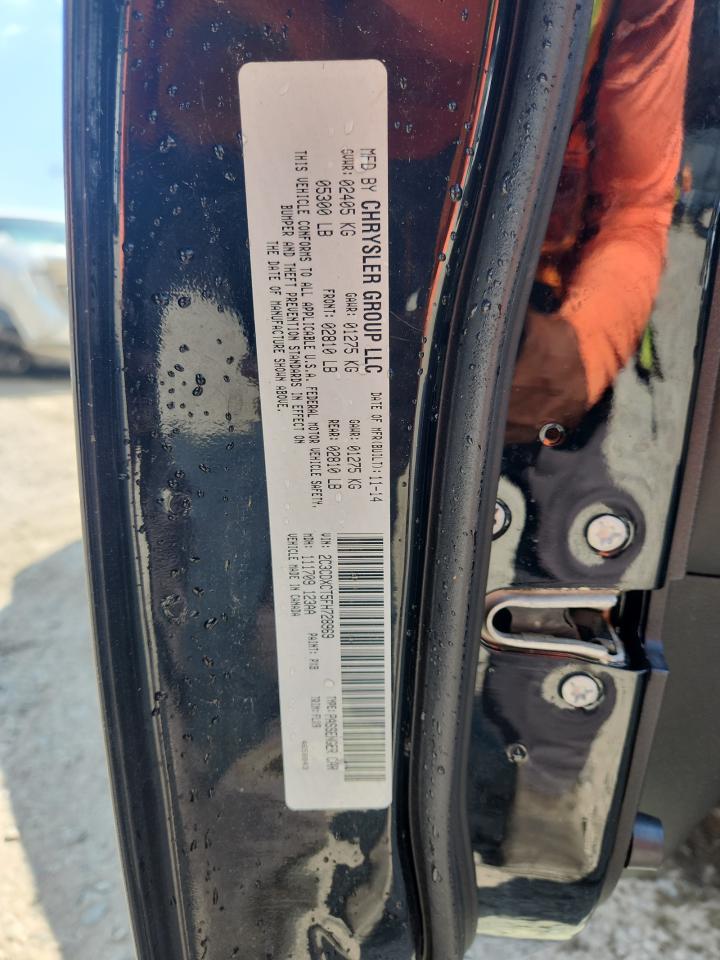 2015 Dodge Charger R/T VIN: 2C3CDXCT5FH728969 Lot: 71418925